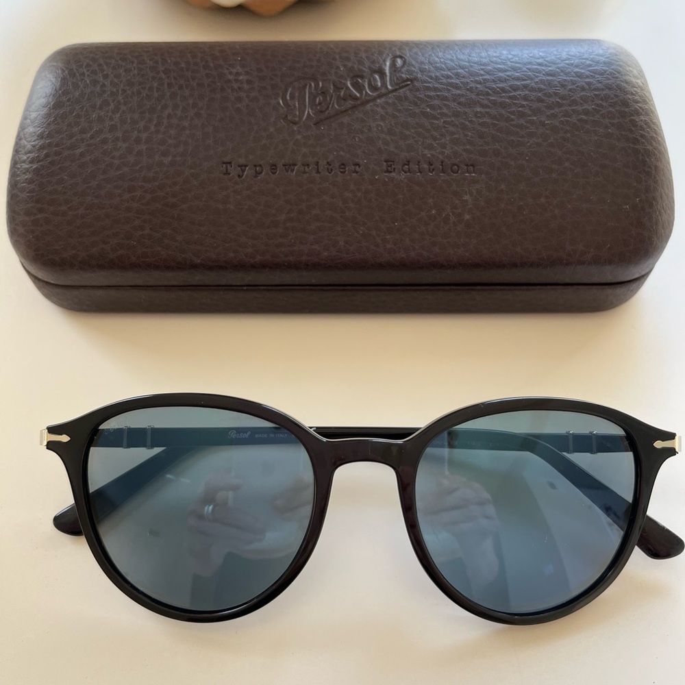 Persol Black Polarized Sunglasses